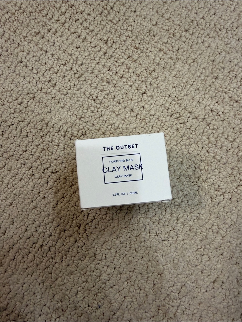 The Outset Purifying Blue Clay Mask — Blue